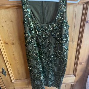 Sequin Green Dress